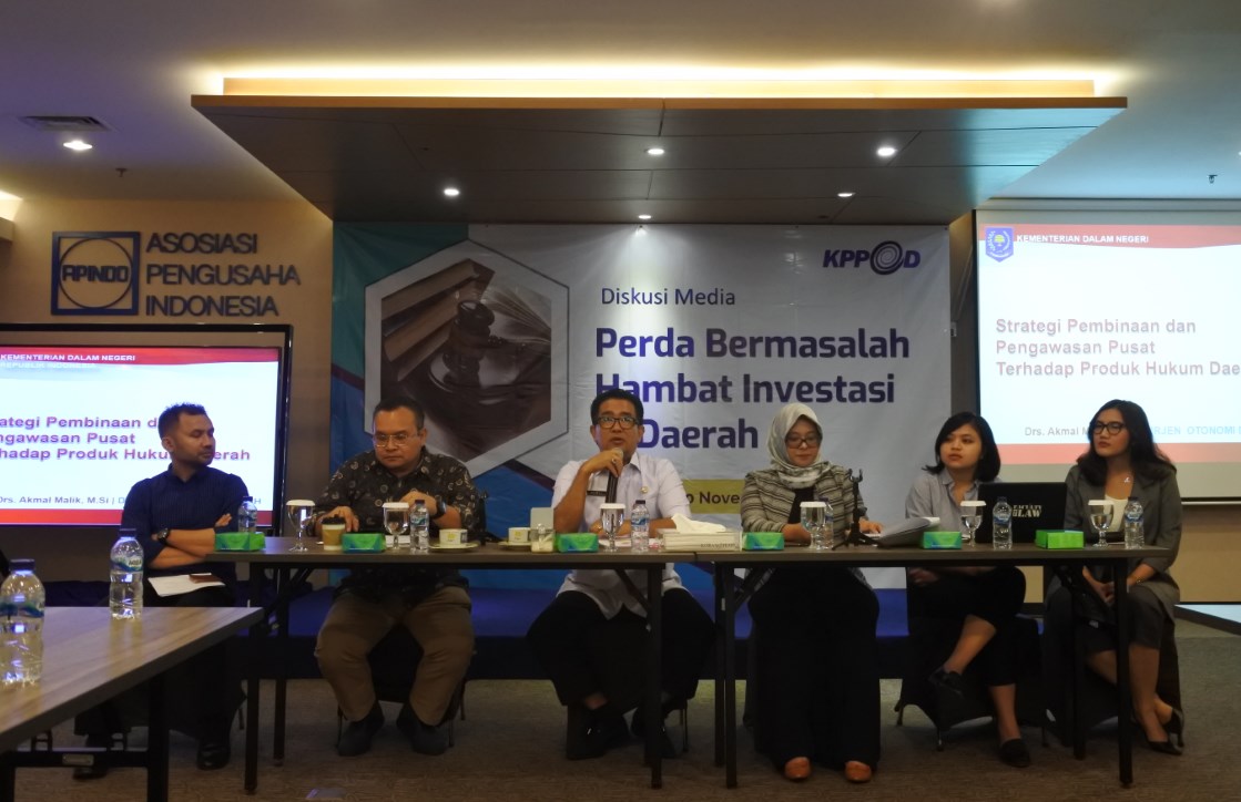 KPPOD: Ratusan Perda Menghambat Investasi