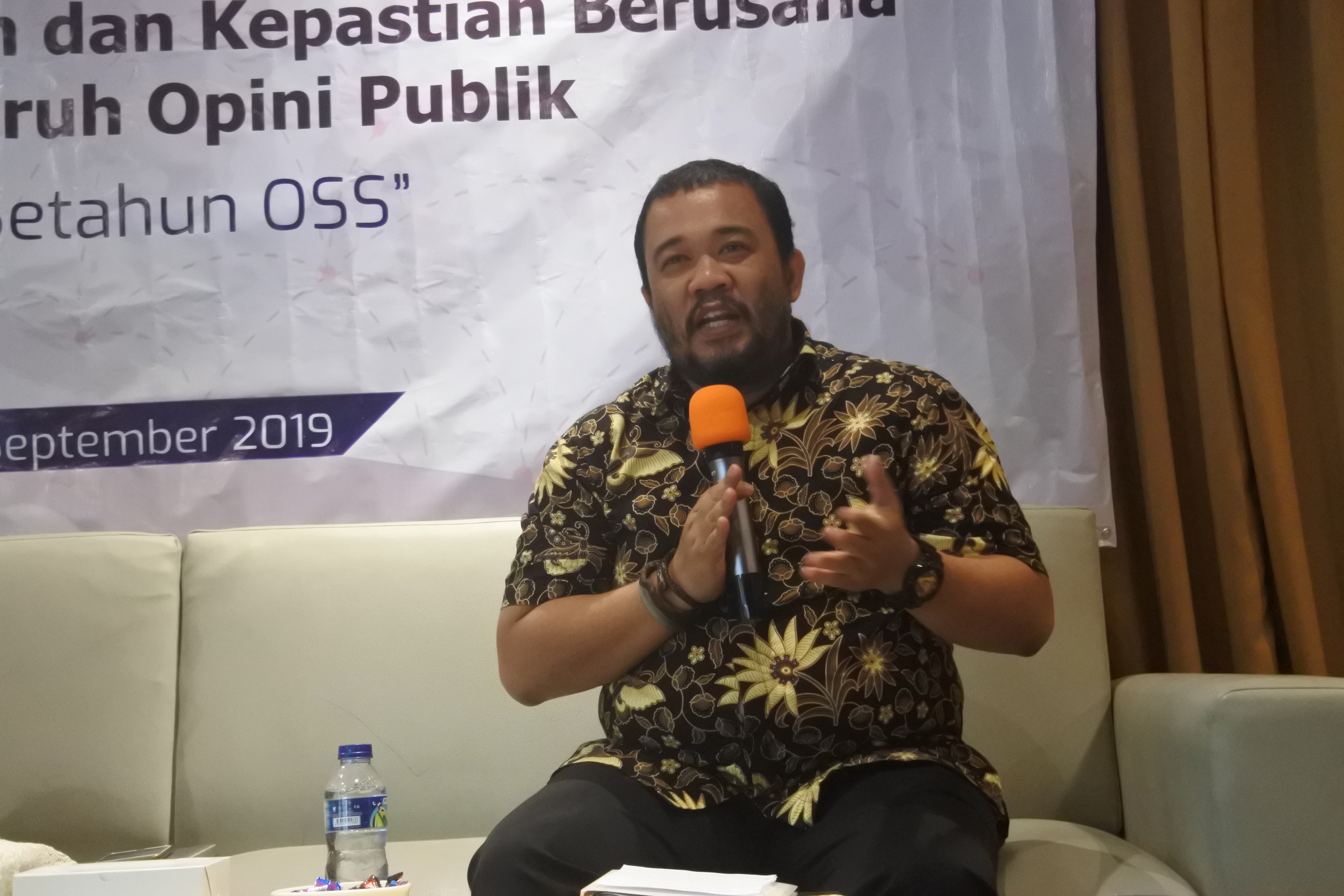Setahun Berjalan, Pelaksanaan OSS Belum Maksimal