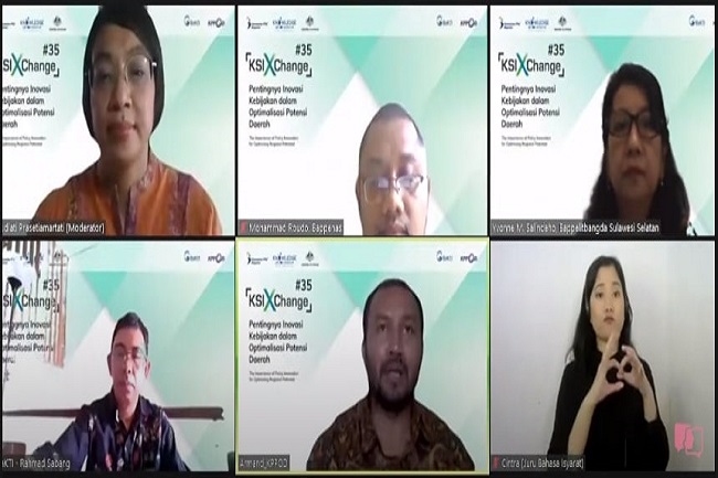KSIxChange 35: Inovasi Kebijakan Dorong Pertumbuhan Pembangunan