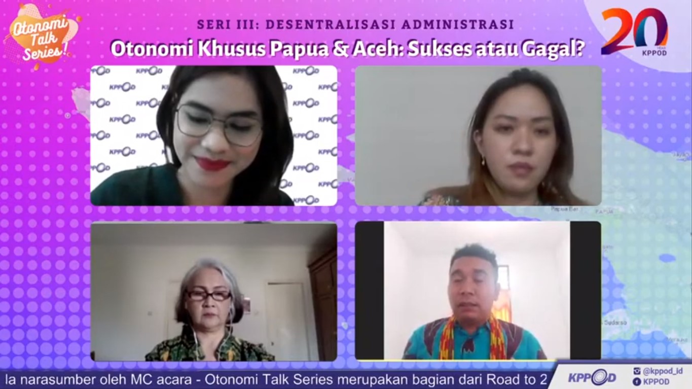 KPPOD: Pengelolaan Dana Otsus Papua Belum Transparan