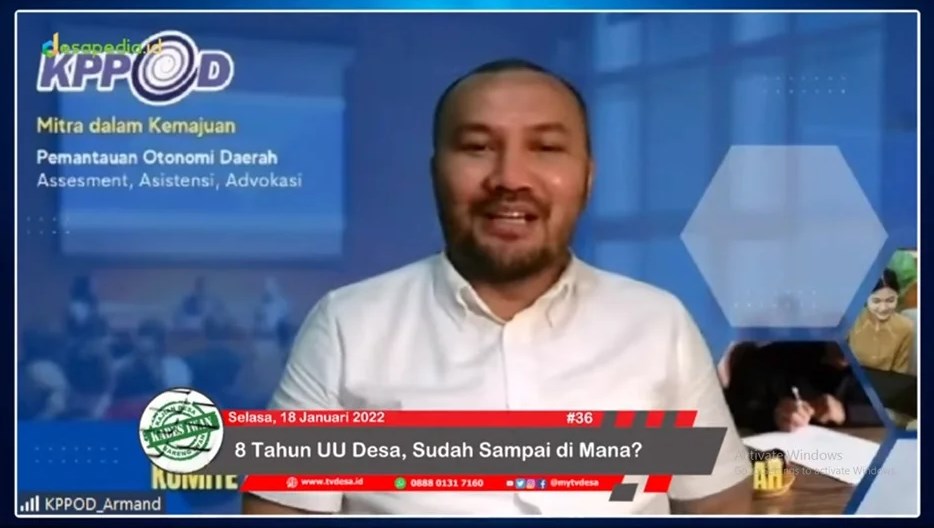 KPPOD Beri Masukan Soal Indeks Desa Membangun